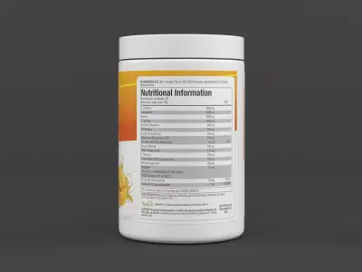 Protein Powder 3D model 16