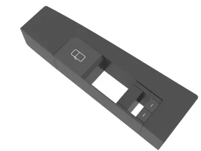 Car Door Window Switch 3D model