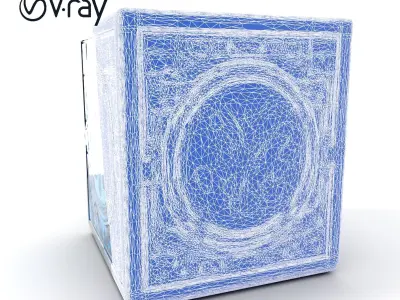 Mystical Artifact Cube Model Pack Low-poly 3D model