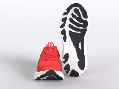 Asics Gel Kayano 30 Sneakers Cartomy Low-poly 3D model