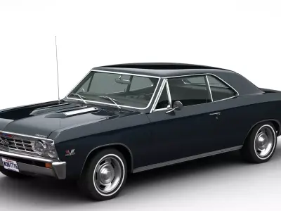 Chevrolet Chevelle SS 1967 3D model