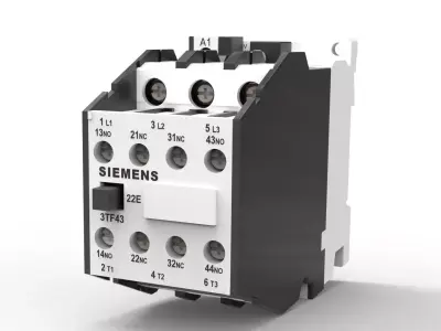 Contactor Low-poly 3D model