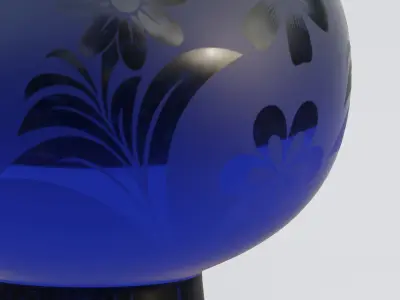 Vase34 glass vase 3D model