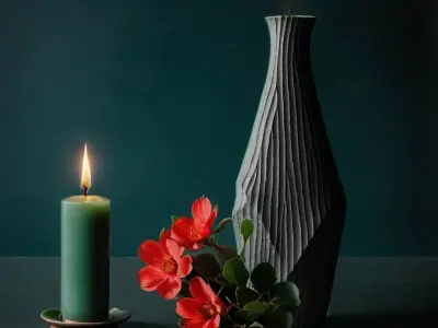 Monte Vase for Chic Home Decor 3D print model
