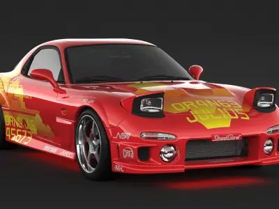 Mazda RX-7 3D model