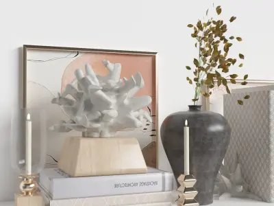 Decoration set 17 3D model