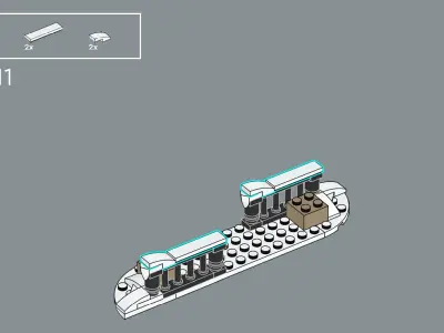 TwindBricks3D - 10308 Holiday Main Street 3D print model