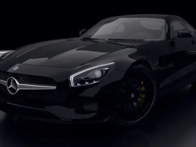 Mercedes AMG GT 3D model