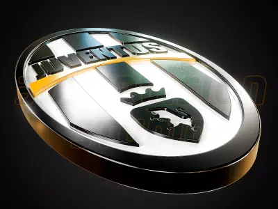 Juventus logo -  Cinematic - 3D print 3D model