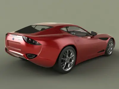 AC 378 GT Zagato 3D model