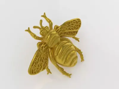bee pendant  3D print model