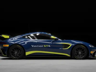 Aston Marin Vantage GT4 3D model