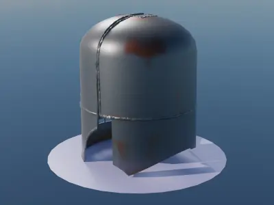 Mark I Mask from Iron Man Free 3D model