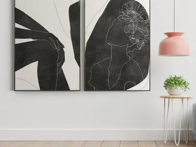 Photo Frame 165 Low-poly 3D model