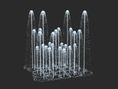 Fountain Museum 3D model