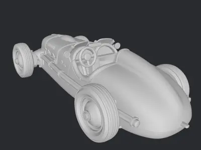 road car 3D print model