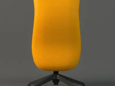 Pilot Chair knoll 3D model