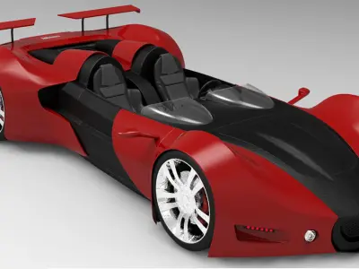 ferrari celeritas 3d model 3D model