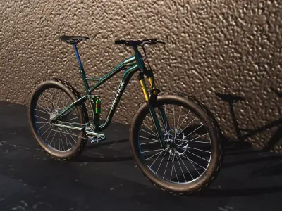 bicycle mountain bike 3D model from CGTrader