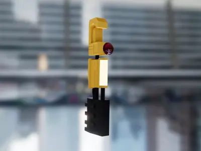 Blade Runner Parking Meter 3D print model