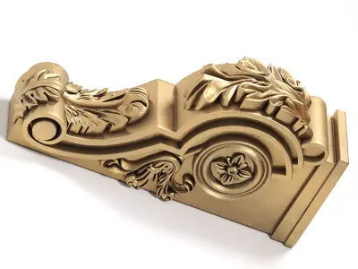 Corbel 1 3D model