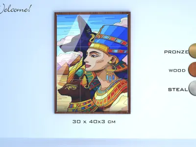 pharon wall poster 3D model
