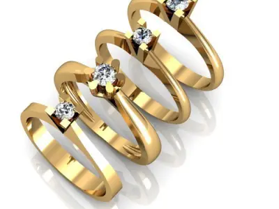 soliter ring 3D print model get