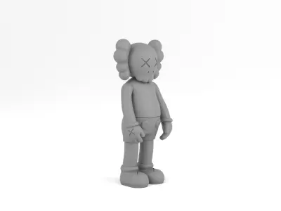 Kaws 1 3D print model