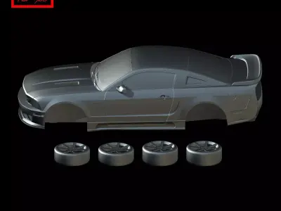 Saleen S281 2006 3D print model