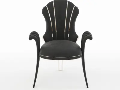 Venus Chair Low-poly 3D model