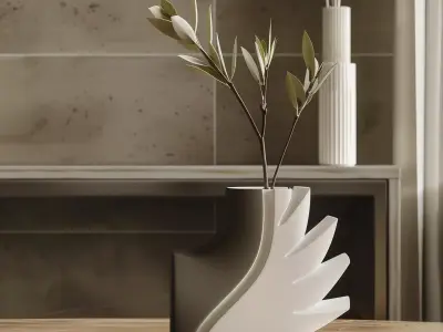 Castro Vase for Elegant Bedroom Decor 3D print model