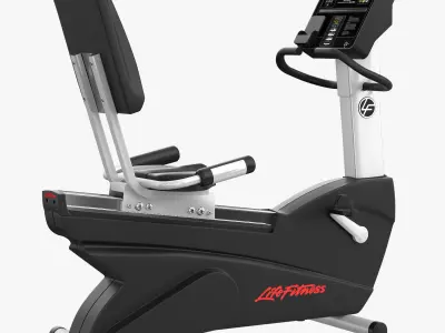 Club Series Recumbent Lifecycle 3D model