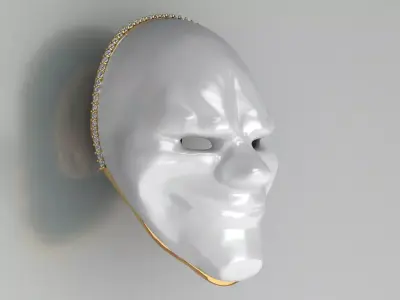 mask for face 3d model 3D print model