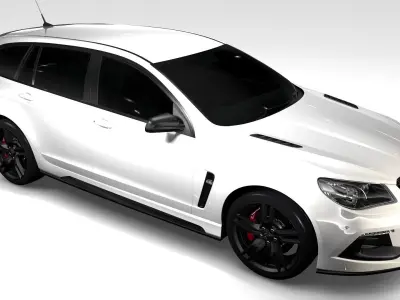 Vauxhall VXR8 Tourer 2017 3D model