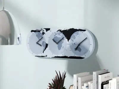 Mondial Wall Clock Free 3D model