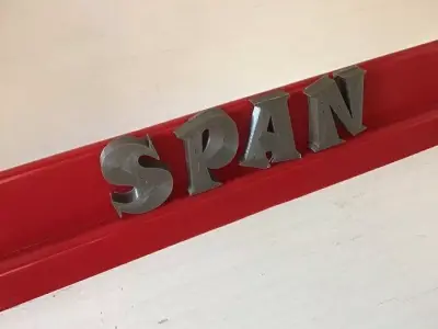 Test SNAP font  3d letters  free download Free 3D print model