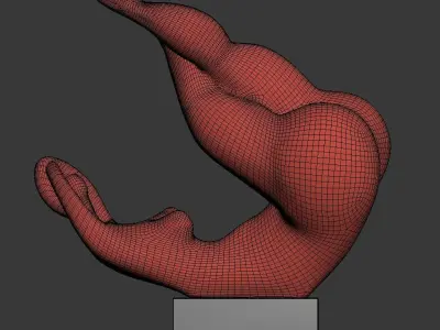 Sculpture playful mood 3D model purchase