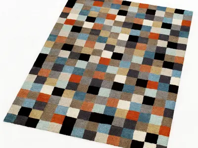 BoConcept pixel rug 3D model