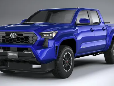 Toyota Tacoma TRD Sport 2024 3D model