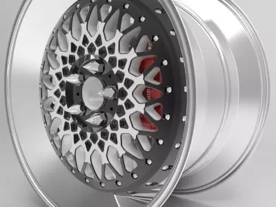 bbs rims Free 3D model