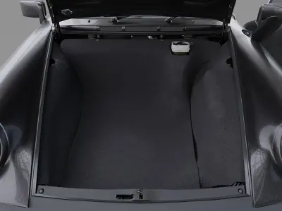 Porsche 911 SC Coupe Low-poly 3D model