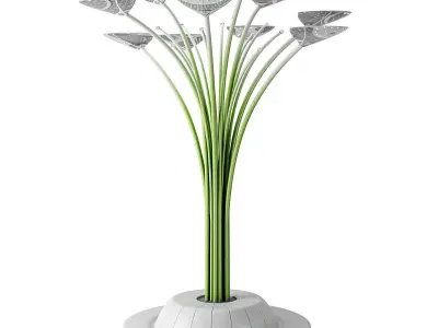 Solar Tree 2nd generation 3D model