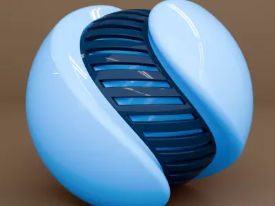 gimball b 3D print model