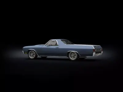 CHEVROLET EL CAMINO SS 3D MODEL 3D model