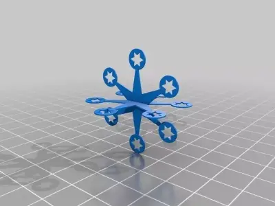 starnow snowflake Free 3D print model