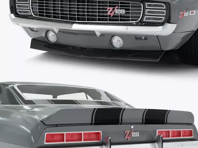 Chevrolet Camaro 1969 3D model