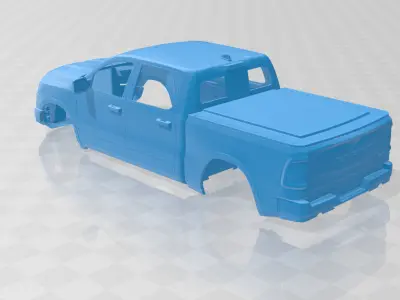 RAM 1500 2025 - Body Car STL Model 3D print model