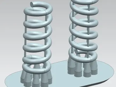 Lotus 49C front suspension for EBBRO 3D print model