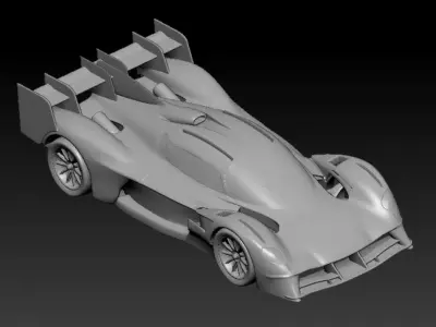 ASTONMARTIN VALKYRE LMH 2024 3D PRINT MODEL 3D print model