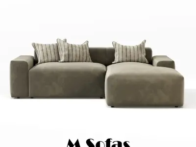 Zeus Corner Sofa  3D model